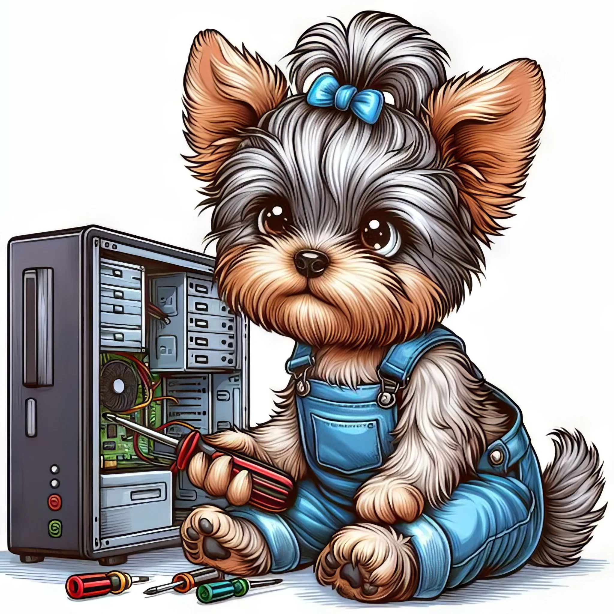 Vader reparando ordenadores y portátiles en APP